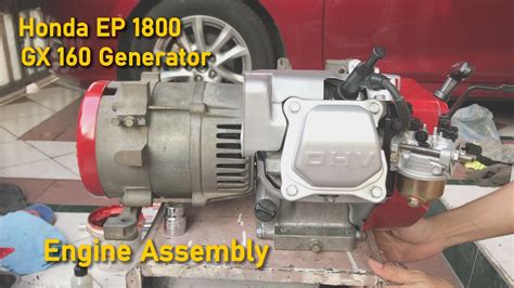 Engine Assembly Honda Ep Gx Generator Part Youtube