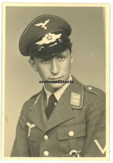 ORIG FOTO PORTRAIT Luftwaffe Pilot Mit Orden In ERLANGEN Bayern 1941