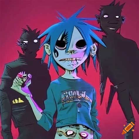 Art Of D From Gorillaz On Craiyon