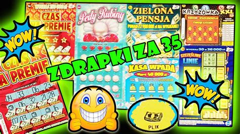 Zdrapki lotto LOTTO MIX za 35ZŁ zdrapki SUPER EXTRA JEST PLUS