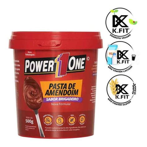 Pasta De Amendoim Brigadeiro G Power One Mercadolivre