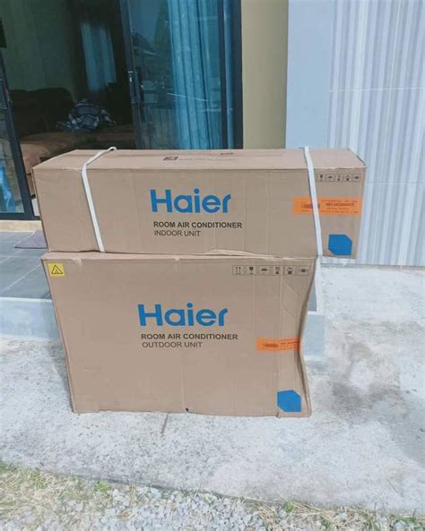 Haier 24,000 BTU 🏡ติดตั้งที่หมู่บ้าน รชยา บ้านช้าง 🛫ข้างสนามบิน ...