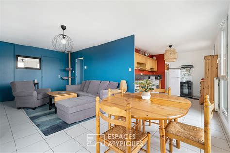 Vente Contemporary apartment with terrace à LYON 63 m2 Espaces