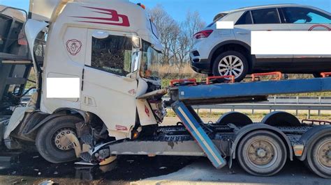 Serious Truck Accident On The A1 Near Neuenkirchen Vörden Autobahn