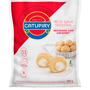 P O De Queijo Tradicional Recheado Catupiryoriginal G Catupiry