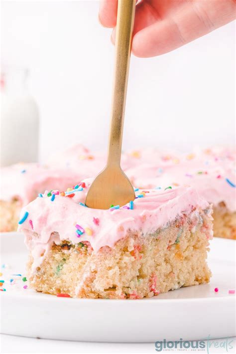 Funfetti Sheet Cake Glorious Treats