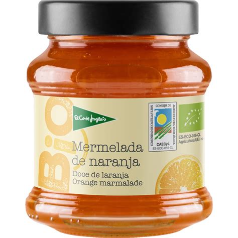 Comprar Mermelada de naranja amarga ecológica frasco 350 g EL CORTE