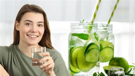 Cuáles son los beneficios del agua de pepino con limón Te decimos