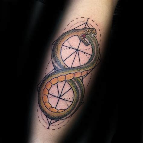 70 Tatuaggi Con Il Simbolo Dell Uroboro Ouroboros