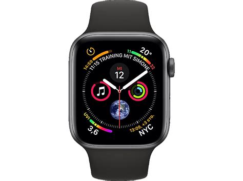 Smartwatch APPLE Watch Series 4 44mm Smartwatch Aluminium Kunststoff ...