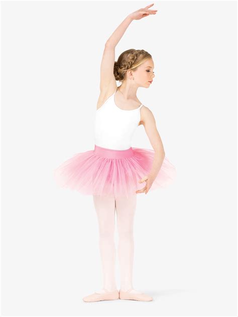 Girls 4-Layer Practice Tutu | Natalie Dancewear N9010C | DiscountDance.com