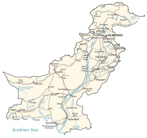 Pakistan Map Gis Geography