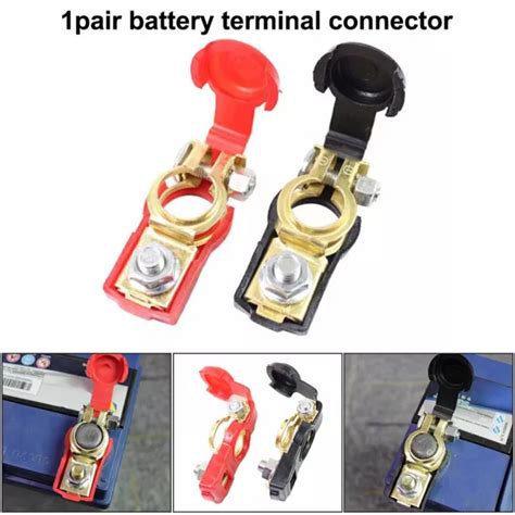 Connexion S Curis E Bornes De Batterie Connecteurs Pinces Pour Caravane