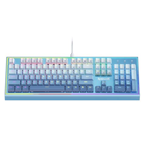 Redragon K654 RGB Gaming Keyboard, 104 Keys Wired Mechanical Keyboard – REDRAGON ZONE