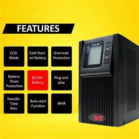 Bpe 10 Kva Online Ups At Rs 59500piece Three Phase Ups In Hyderabad