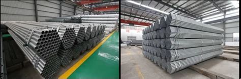 Dx D Hot DIP ERW Galvanized Round Pipe Schedule For Natural Gas