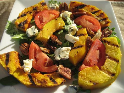 Grilled Pumpkin Salad