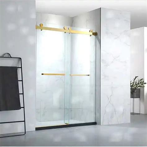 Custom Frameless Double Sliding Shower Doors Manufacturers Suppliers