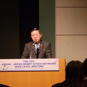 Secretary General Of Asean Attends Asean Japan Smart Cities Network