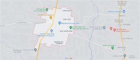 D Nde Est Villa De Zaachila Mexico Mapa Villa De Zaachila D Nde