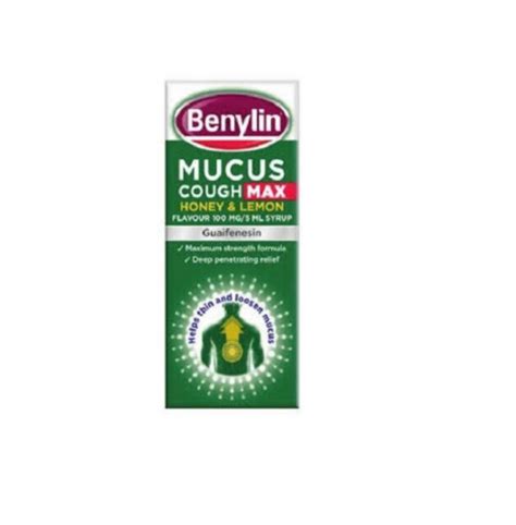 Benylin Mucus Cough Max Congestion Relief Honey And Lemon Flavour Syrup