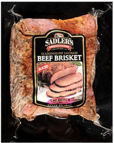 Sadler S Smokehouse Chipotle Seasoned Pit Smoked Beef Brisket Oz