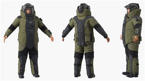 Eod 10 Bomb Suit Rigged 3d Turbosquid 2152768