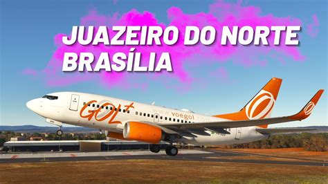 FLIGHT SIMULATOR 2020 JUAZEIRO do NORTE a BRASÍLIA de BOEING 737 da