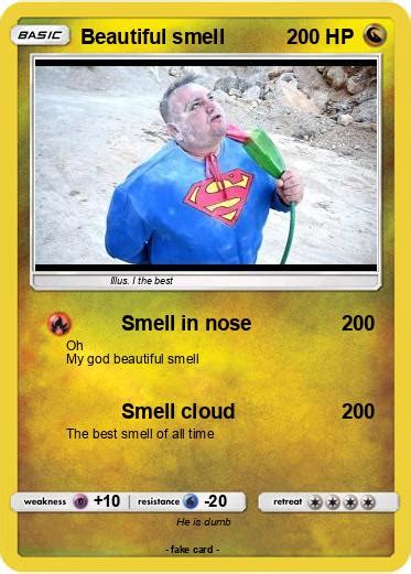 Pokémon Beautiful Smell Smell In Nose My Pokemon Card