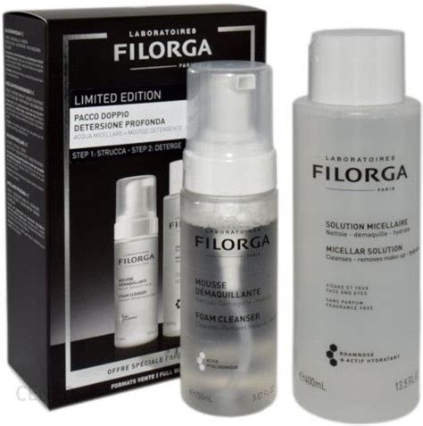 Dermokosmetyk Filorga Zestaw Micellar Solution 400Ml Foam Cleanser