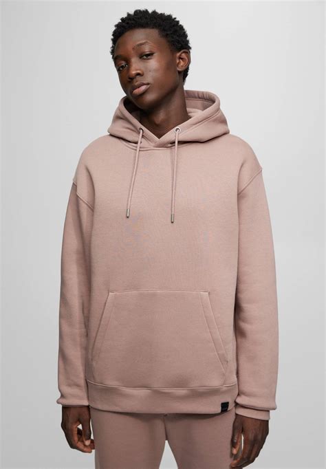 Pullandbear Basic Hoodie Light Pinkroze Zalandonl