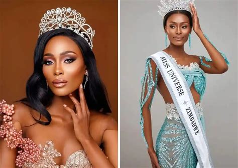 Miss Universe Zimbabwe Sakhile Dube In Top At Miss Universe