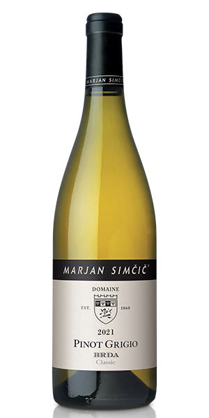 Marjan Simcic Pinot Grigio Classic Tsaknakis Bros