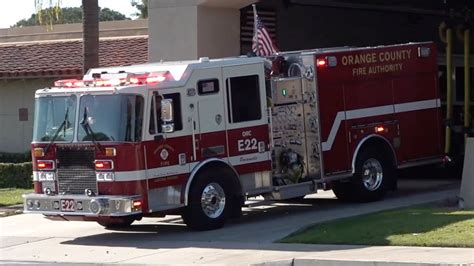 Orange County Fire Responding Station Youtube