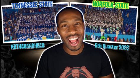 Bandhead Reacts To Norfolk State Vs Tennesse State 5th Quarter 2023 Youtube