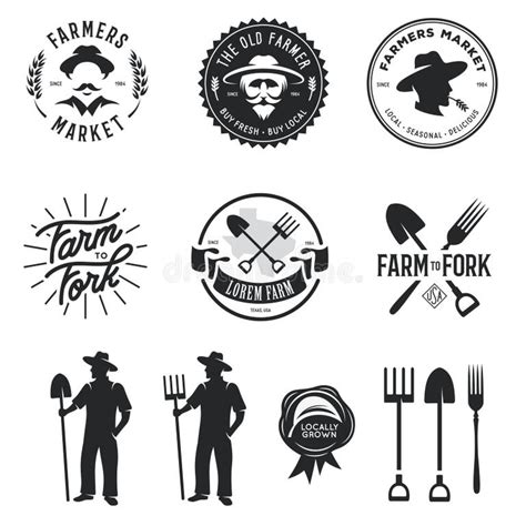 Farm To Fork Logo Stock Illustrations 217 Farm To Fork Logo Stock