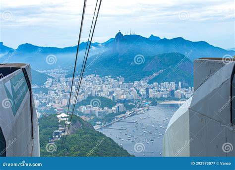 The Sugarloaf Cable Car is a Cableway System in Rio De Janeiro Editorial Photography - Image of ...