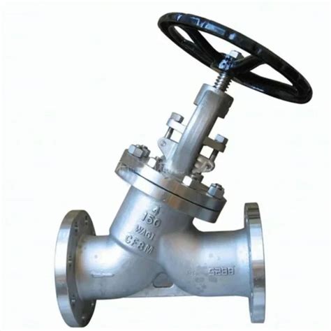 Stainless Steel Valve Size Inch Angle Type Globe Valves At Rs In