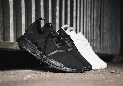 adidas NMD R1 Primeknit Triple White and Triple Black Japan Release Date | SneakerNews.com