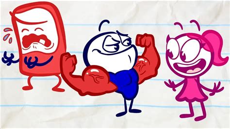 Pencilmate And The Overly Attached Arm Pencilmation Cartoons Youtube