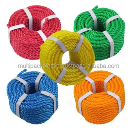 Hdpe Monofilament Pe Twisted Ropes 2mm 24mm High Quality Virgin Ropes