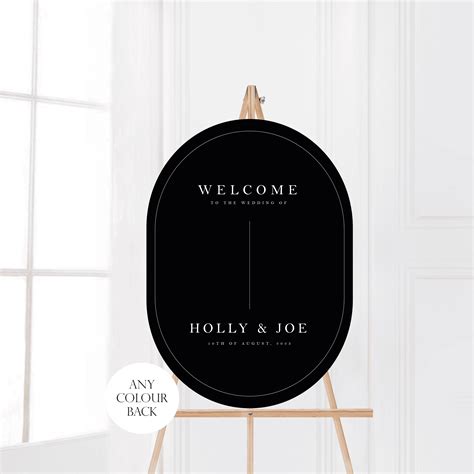 Personalised Wedding Welcome Sign Chapel Mally S Crafts