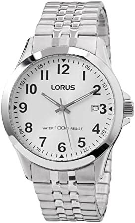 Lorus Men Analog Quartz Watch With Stainless Steel Strap Rs Cx