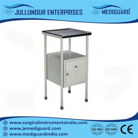 Hospital Abs Top Bedside Locker With Drawer Steel At Best Price In