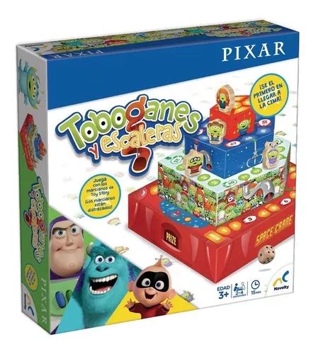 Toboganes Y Escaleras Pixar Diversion Juego De Mesa Familiar MercadoLibre