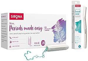 Sirona Period Made Easy Tampons 20 Piece Sirona Reusable Blink