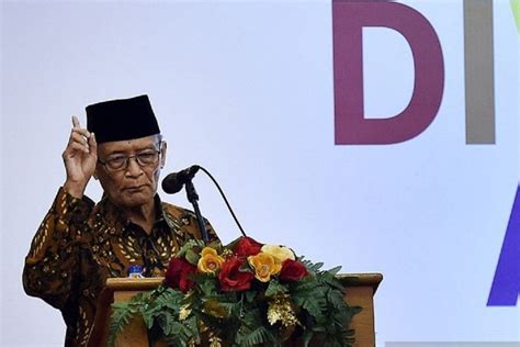 Syafii Maarif Tokoh Muhammadiyah Yang Pluralis Dan Sahabat Jokowi