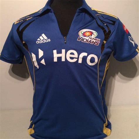 MI Mumbai India Indians Cricket Team Adidas Jersey XS Indian Premier ...