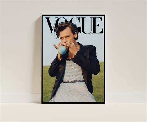 Harry Styles Vogue Poster Digital Download - Etsy