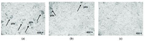 Optical Micrographs Showing Plasma Nitrided Aisi 316l Samples After The